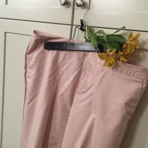 Pink lovely stretch trousers.